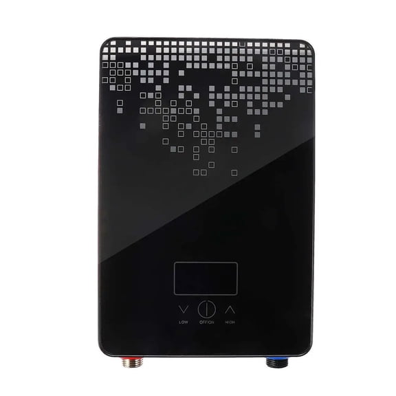6500w Instant Tankless Water Heater Thermostat Induction Heater Smart Touch Electric Heaters Shower Automatica ,Compact Design
