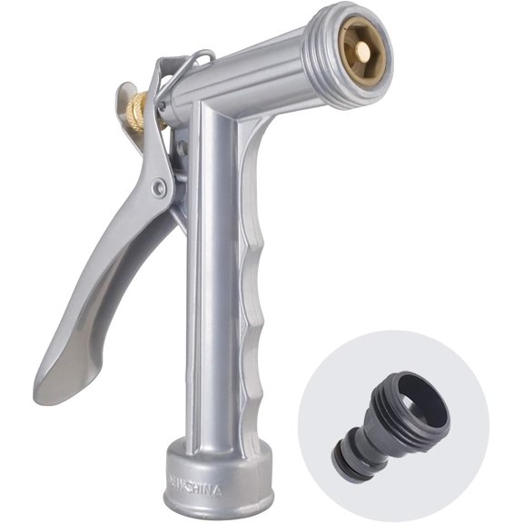 65033-AMZ Heavy Duty Metal Nozzle with QuickConnect Product Adapter Bundle, Classic Design