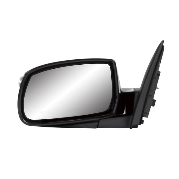 65038Y - Fit System Driver Side Mirror for 10-15 Hyundai Tucson, textured black w/ PTM cover, w/ turn signal, foldaway, Heated Power