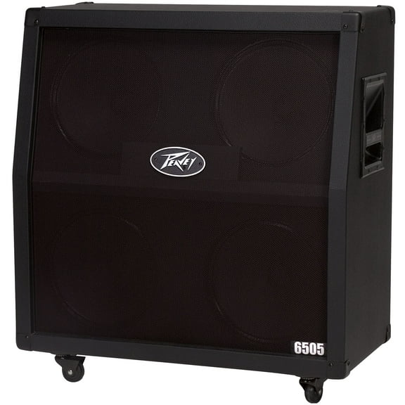 Peavey 6505 412 SLANT CABINET Guitar Amplifier W/ Heavy Duty Casters 575700 New