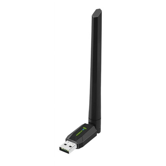 650Mbps Mini USB WiFi Adapter Dual Band 2.4G 5G USB Wireless Network Card with Antenna Ethernet USB dongle LAN PC WiFi Receiver