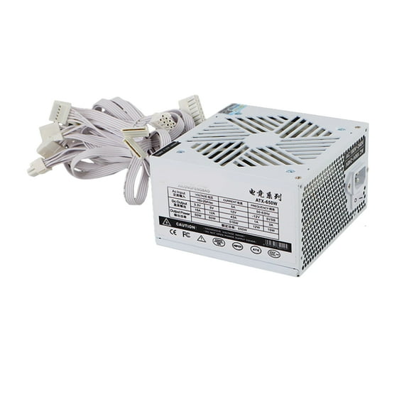 650W Power Supply Computer Power 12V 120mm Power Supply Cooling Fan for Desktop Computers Power Supply