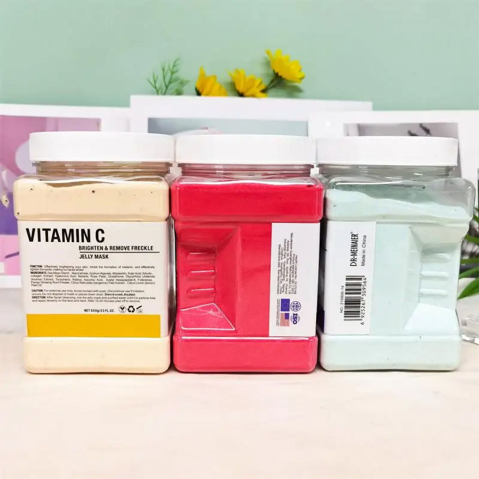 650g Soft Hydro Jelly Mask Powder Antiaging Brighten Peel Off Facial