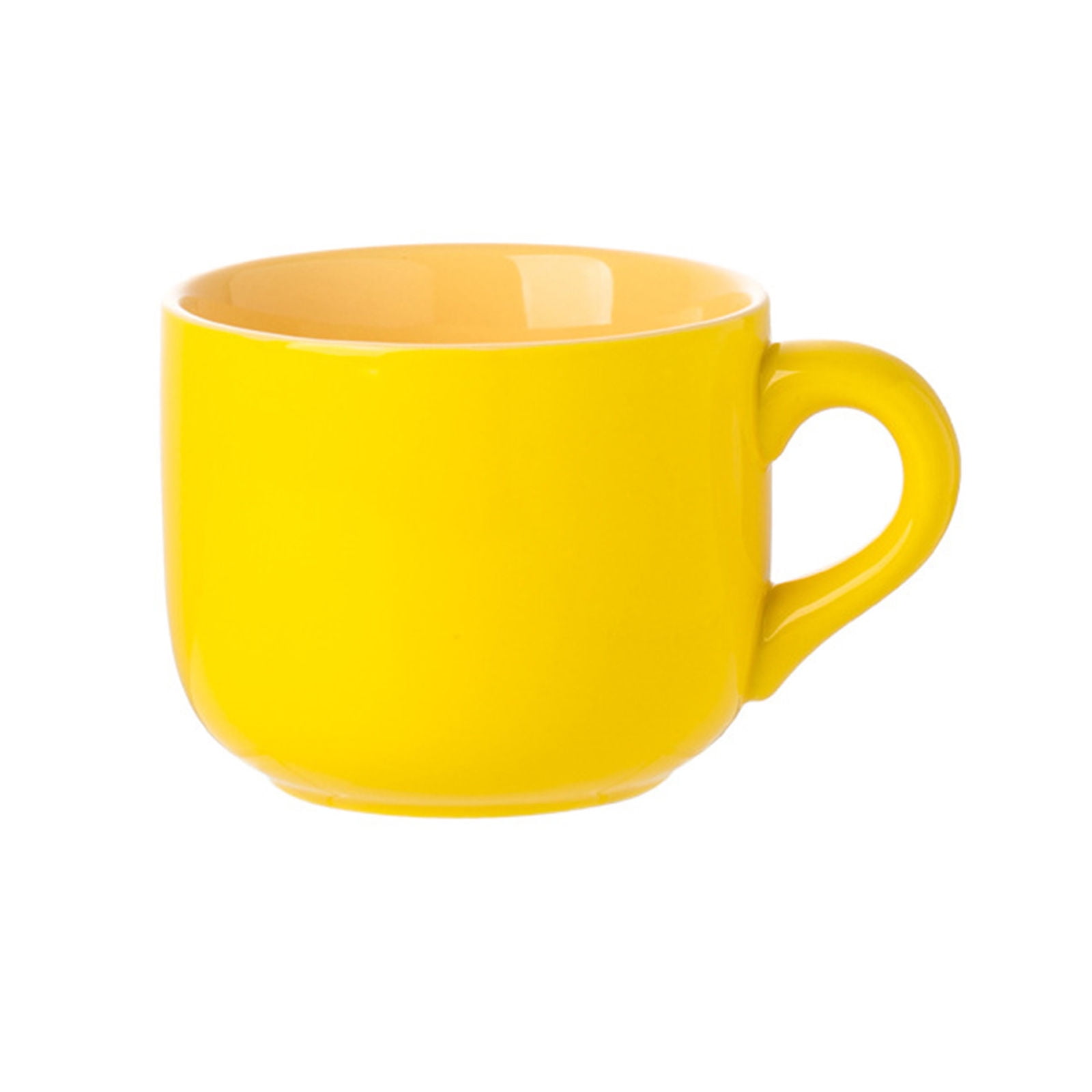650ml Ceramic Solid Color Mug,Porcelain Tea Cup,Cup With Handle For Tea Espresso Latte