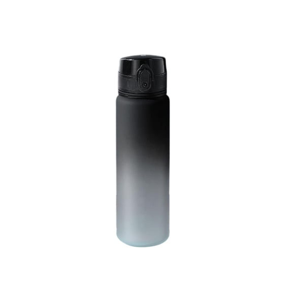 650ml Gradient Outdoor Sports Water Cup, Sports and Fitness Hydration, Insulated Sports Water Bottle, Sturdy, Durables, Convenient for Daily Use(Black and Grey)