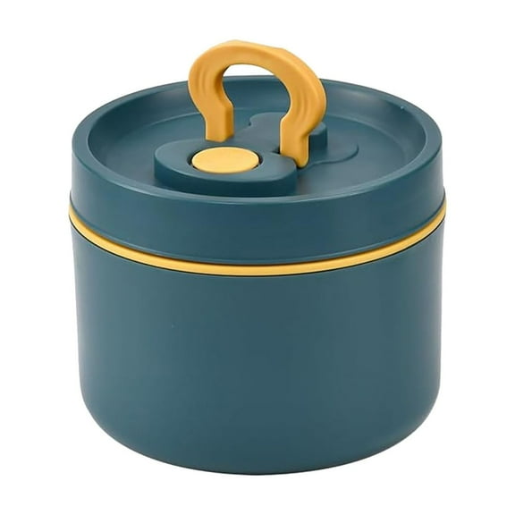 650ml Insulated Food Container - Stainless Steel Lunch Box with Spoon & Handle - Thermal Food Jar for Hot Meals,Soup & Rice