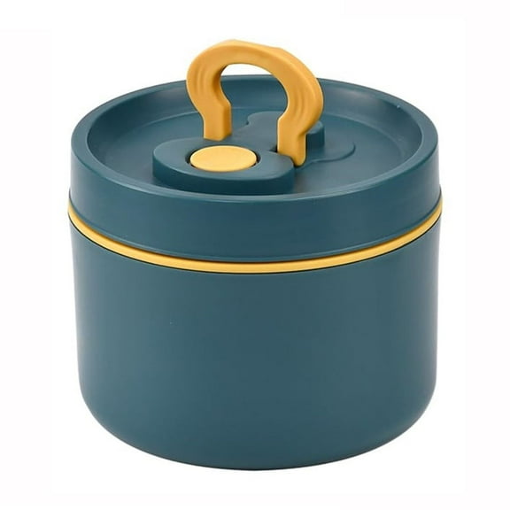 650ml Insulated Food Container Thermal Lunch with Spoon Leakproof Bento for Hot Cold Meals Portable Stainless Steel Food Jar for School Travel Picnic Outdoor