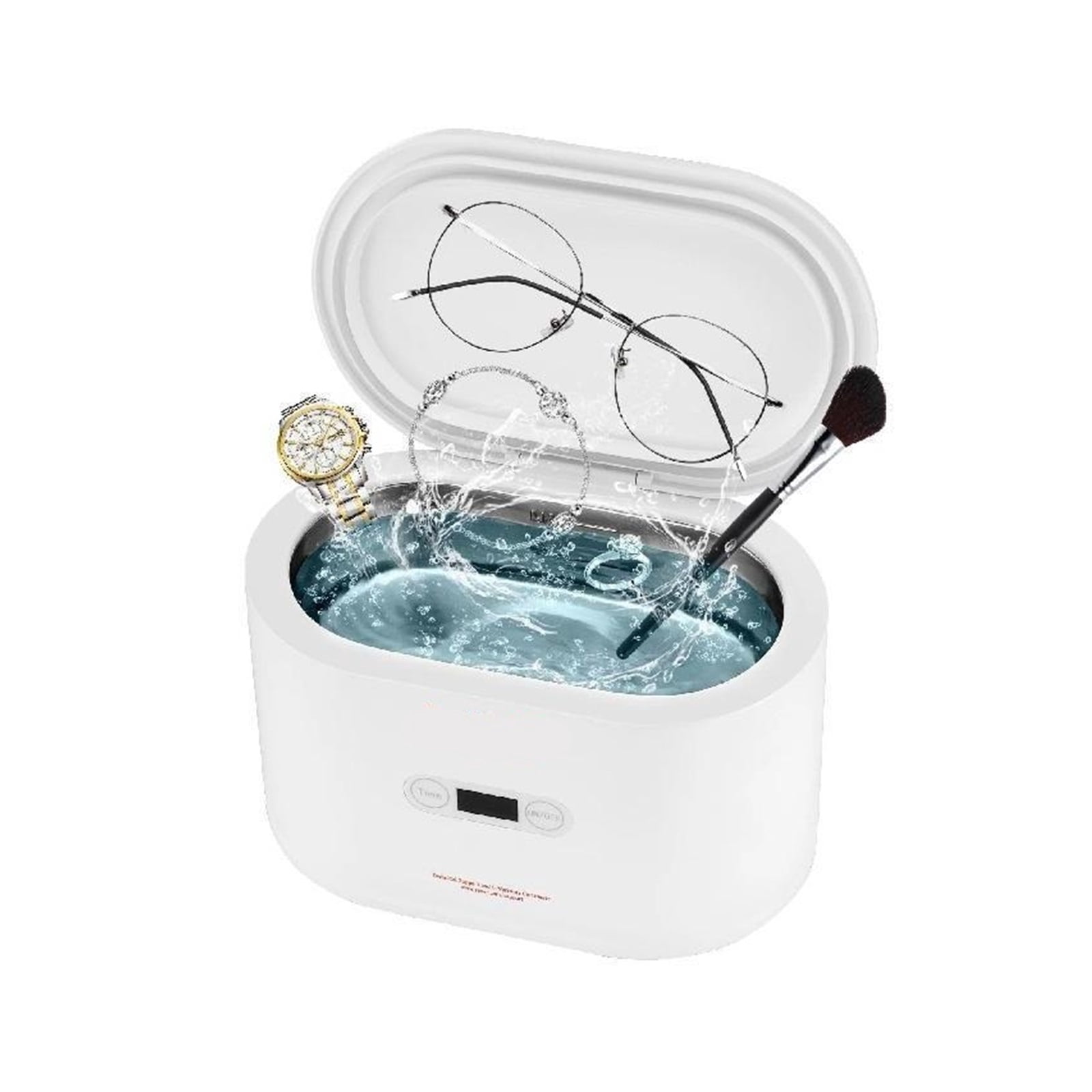 650ml Ultrasonic Cleaner Mini Portable Washing Machine Ultrasound Bath Cleaning Devices for Glasses Home Appliance