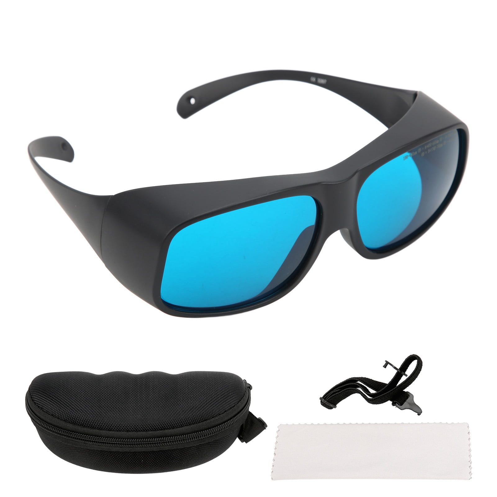 650nm Laser Safety Goggles Anti Laser Glasses with Wrap Around Design