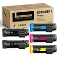 thumbnail image 1 of 6510/6515 High Capacity Toner Cartridge 5-Pack(2BK/1C/1M/1Y)-Drwn106R03476, 106R03473, 106R03474, 106R03475 Toner Cartridge Replacement for Xerox Phaser 6510 Workcentre 6515 Printe, 1 of 7