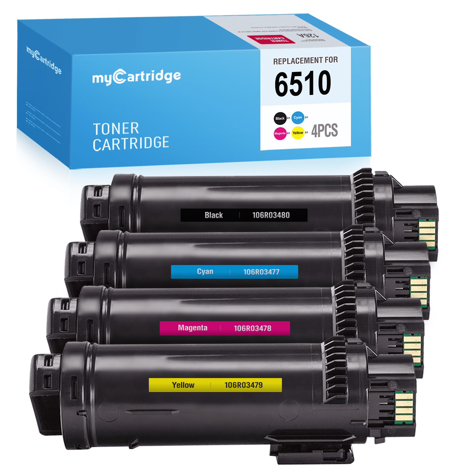 Kompatible XL Toner 4er Set Toner Für Xerox WorkCentre 6515 DN Kyocera Ecosys M5521cdn Toner