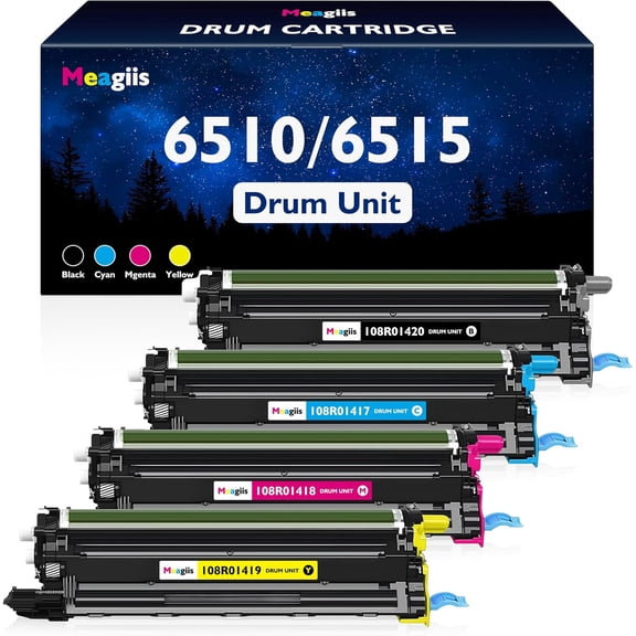 6510 WorkCentre 6515 Drum Cartridge Replacement for Xerox 108R01420 108R01419 108R01417 108R01418 Drum Unit for Xerox Phaser 6510DN 6510DNI 6510N WorkCentre 6515DN 6515DNI 6515DNM 6515N Printer
