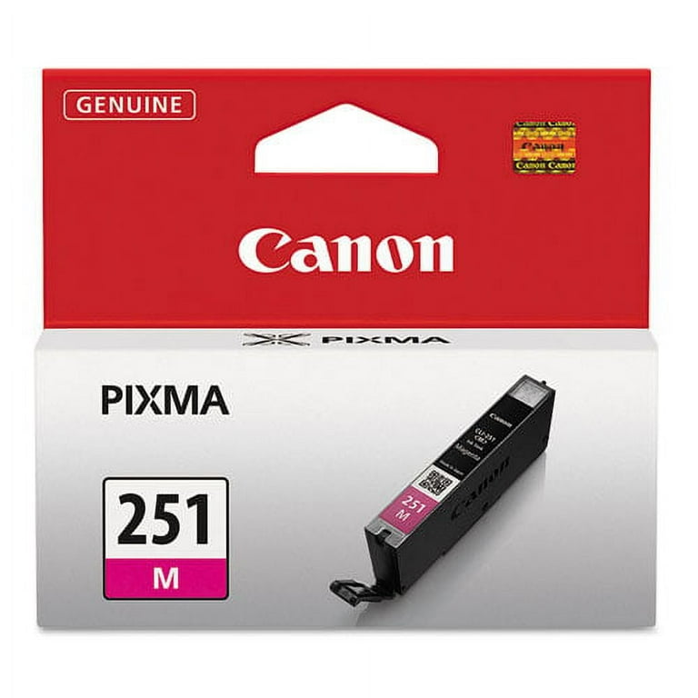 6515B001 (CLI-251) ChromaLife100+ Ink, 298 Page-Yield, Magenta 6515B001 (CLI-251) ChromaLife100+ Ink, 298 Page-Yield, Magenta