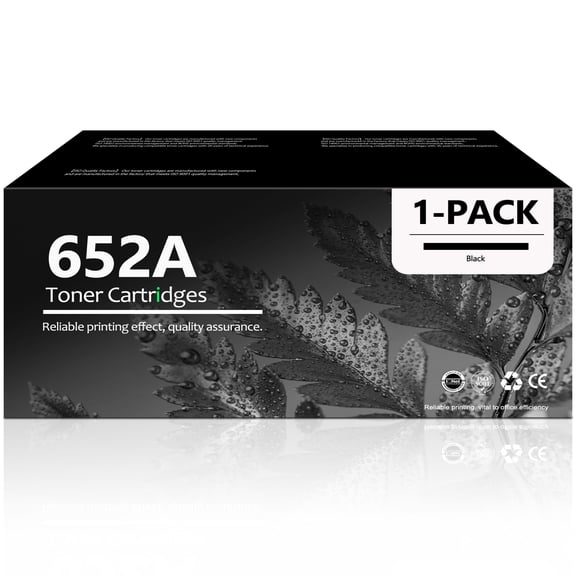 652A Toner Cartridge Compatible for HP 652A CF320A Toner Cartridge for MFP M680z Printers(Black)
