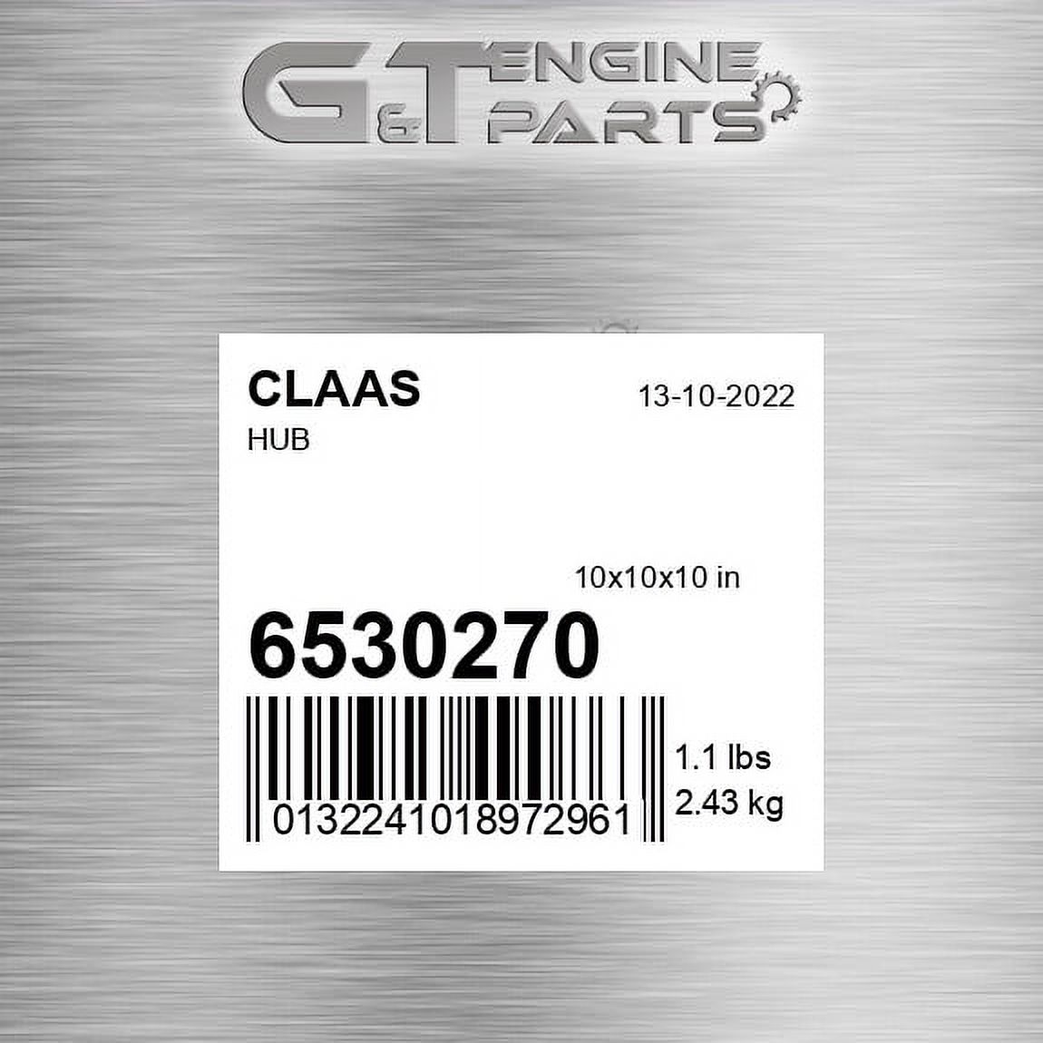 6530270 HUB fits CLAAS (New OEM) - Walmart.com