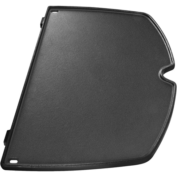 6558 Griddle for Weber Q100 Q120 Q1000 Q1200 Series Grills, Cast Iron Grill Parts for Weber Q100 Grills, 12.6" x 8.6" Cooking Griddle for Webbr Baby Q