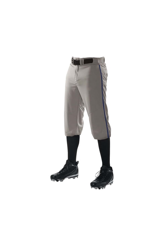 Alleson Crush Knicker Braided Adult Pant GRAY | ROYAL MD