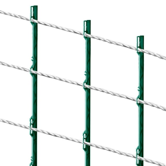 656 Feet 200 Meters Electric Fence Polywire for Containing Horses Cattle and Livestock - Strong Electric Fencing Wire
