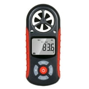 6588 8 in 1 Handheld Digital Anemometer Wind Speed/Wind Chill/Temperature/Humidity/Heat Index/Dew Point/Barometric Pressure/Altitude Meter Digital Meteorograph with LCD Backlight