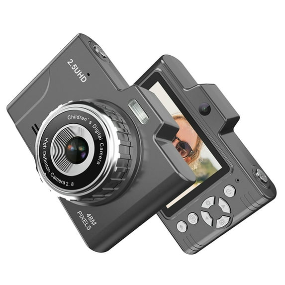 6588 Digital Camera, 1080P Compact Camera, 48MP Dual Lenses, 8× Optical Zoom, 2.8-inch TFT Screen