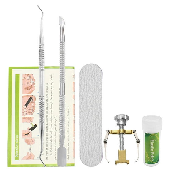6588 Ingrown Toenail Correction Set Toenail Toenail Straightening Patch Lifter Fixer Recover Tool Foot Care Kit