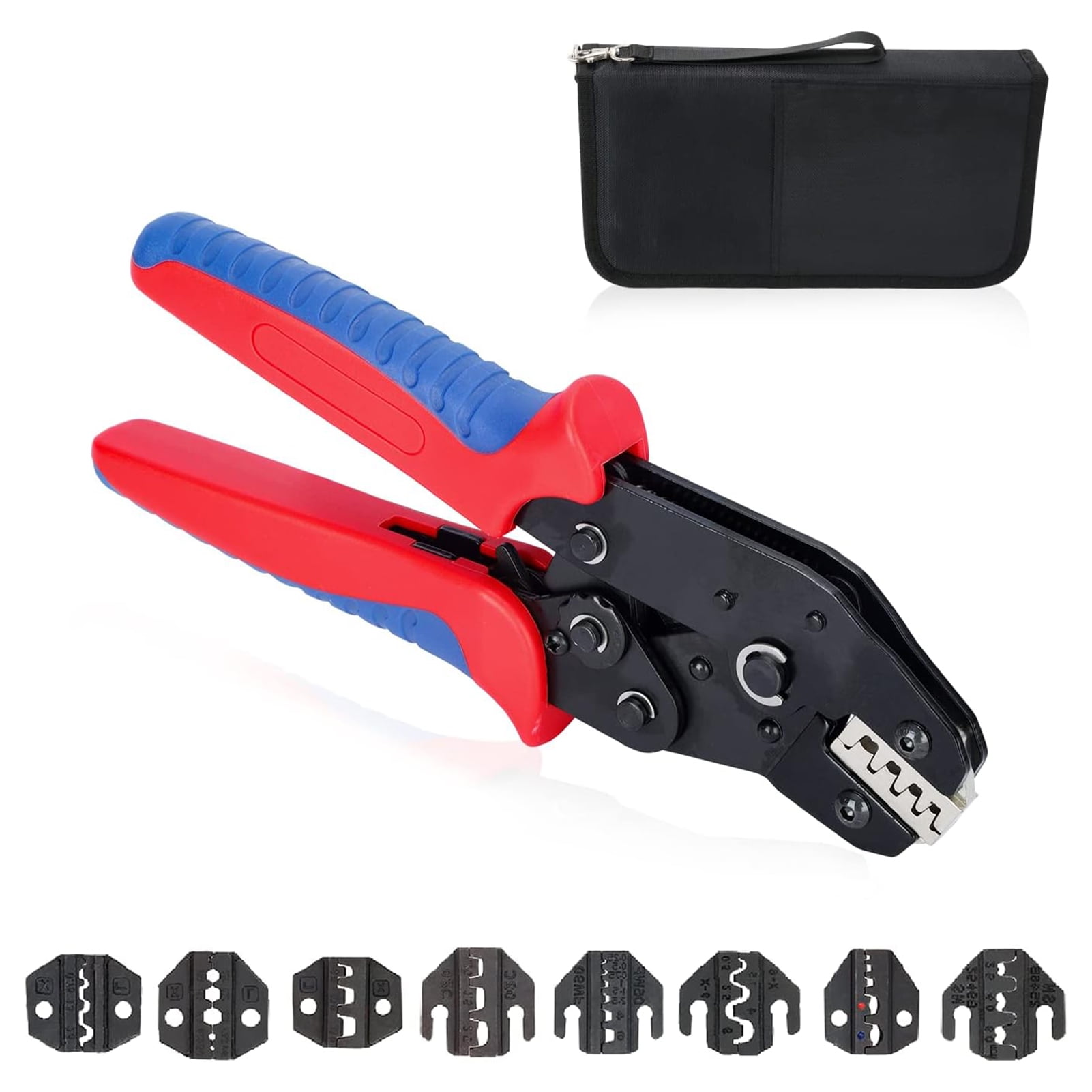 6588 Ratcheting Crimping Tool Set for Heat Shrink Terminals, Non