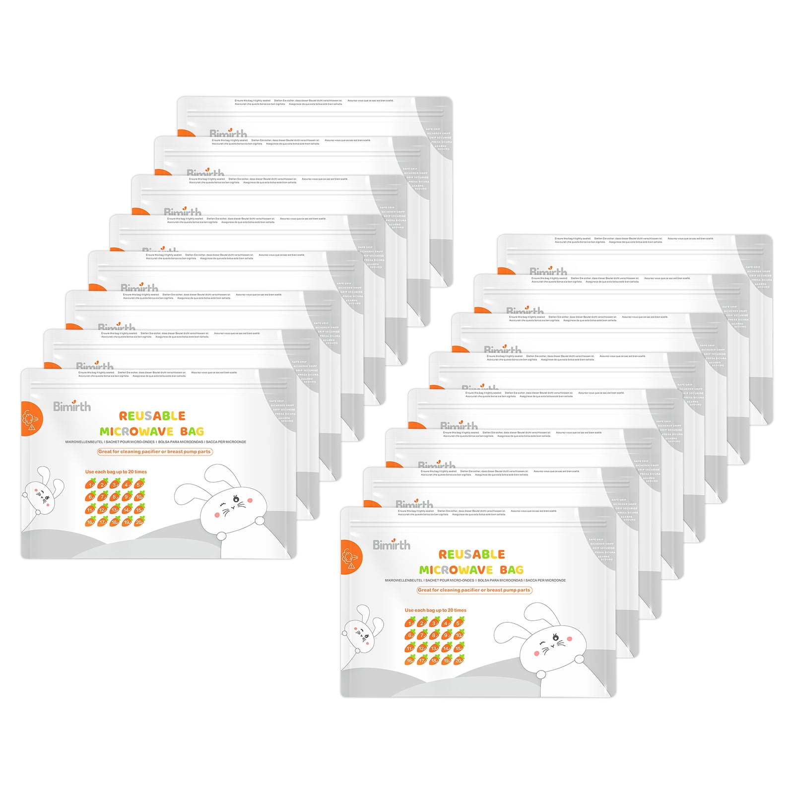 6588 S5005 Reusable Microwave Sterilizer Bags Sterilization Bags for