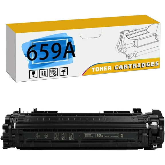 659A W2010A W2011A W2012A W2013A Toner Cartridge, Compatible for HP Enterprise M856dn M856x MFP M776dn M776z Printers【High Print Volume with Chip】