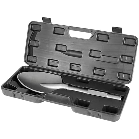 65A Shank Chisel Bit 17.3" x 5.3", Hex Clay Spade Shovel Bit for Makita Jack Hammer, Cordless Jack Hammers, 1-1/8 Jack Hammer Bits, Demolition, Gardening, Landscaping, Concrete, Sand, Stone