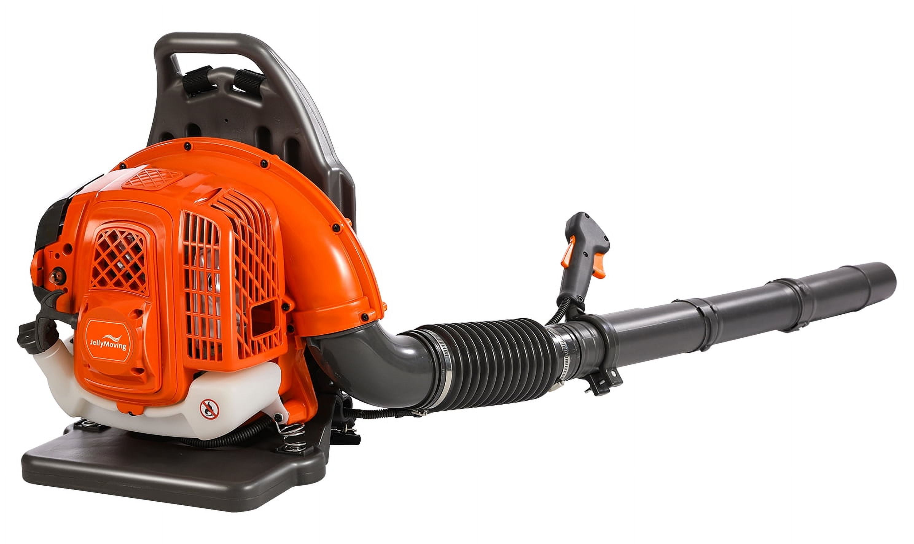 65CC 2Cycle GasPowered Backpack Leaf Blower Unmatched 850CFM Air Volume & 230MPH Windspeed