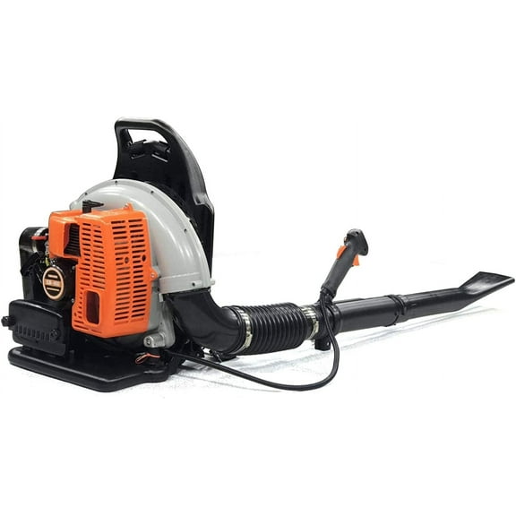 65CC 3.6HP 2 Stroke Backpack Gas Powered Grass Lawn Blower Air Cooling Commercial 65cc Leaf Gasoline with Harness Air-Cooled