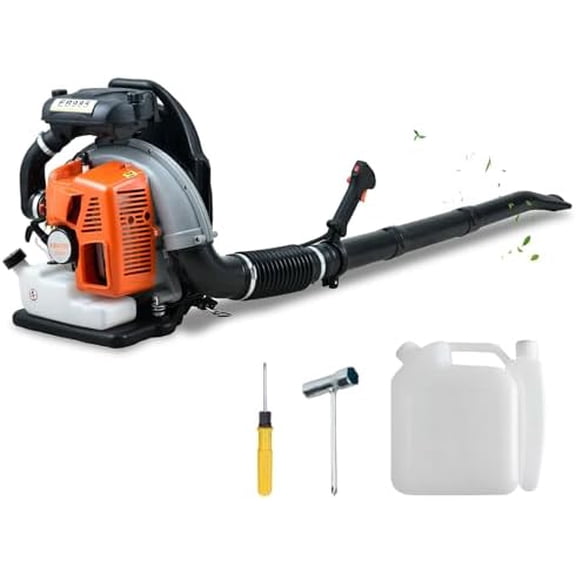 65CC Gas Backpack Leaf Blower, 884 CFM 2-Cycle Engine, 3.8 HP Air-Cooled Backpack Blower with Ergonomic Harness for Yard, Lawn and Outdoor Cleanup$$Garden &