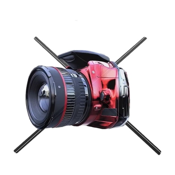 65CM Hologram Projector 1152Pcs/768pcs LED WIFI Hologram 3D Holographic Projector Fan Display Holographic Fan Advertising Light ,Long Lasting