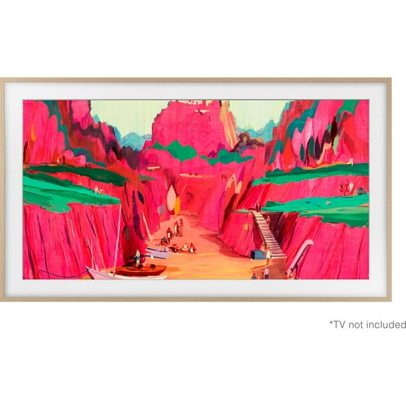 Samsung 65" The Frame Customizable Bezel, Modern Teak - VG-SCFF65TKBZA (2025)