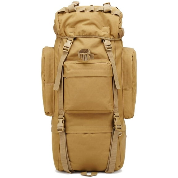 65L Camping Hiking Backpack Molle Rucksack Bag Traveling Backpack for Men Women