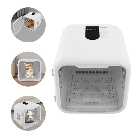 65Qt Automatic Pet Dryer Box Quiet Smart Drying Blower for 2-3 Cats & Small Dogs for Pet Hair Drying And Sanitizing Sterilization
