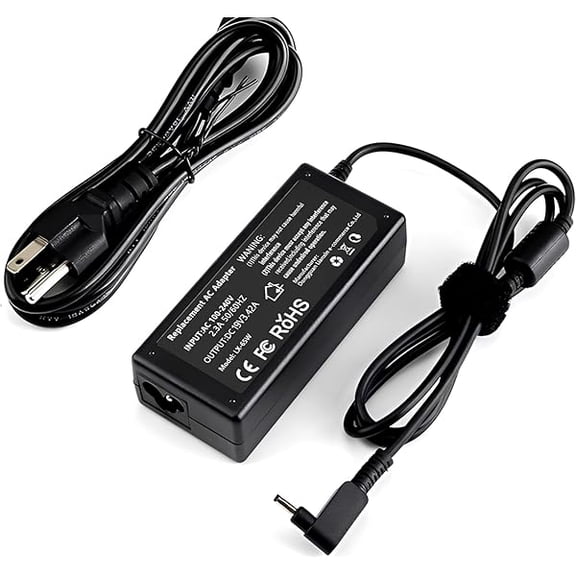 65W 19V 3.42A Laptop Charger Compatible with Acer Chromebook 11 R11 13 14 15 CB3-532 CB3-111 CB3-131 CB3-431 CB5-571 CB5-132T C738T C740 N15Q8 N16P1 N20C5 A11-065N1A Computer Power Cord