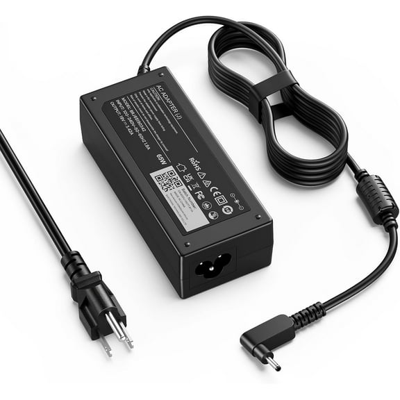 65W 19V 3.42A Laptop Computer Charger Replacement for Acer Chromebook AC Adapter Changer, Black