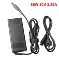 thumbnail image 1 of 65W 3.25A AC Adapter Laptop Charger for Lenovo Thinkpad T400 T410 T420 T420s T500 T520 T530 E545 T61 X140e X230; X220 X230t X300 X60 S230u T400 T410 T420 T420s T500 SL5 Power Supply Cord, 1 of 8