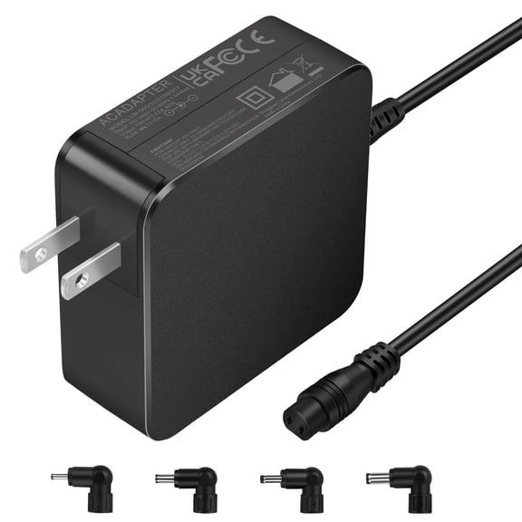 65W 45W 33W Laptop Charger Compatible with Asus with 4 Round Connector (3.0x1.1mm, 4.0x1.35mm, 4.5x3.0mm, 5.5x2.5mm)