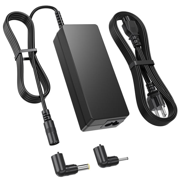 65W 45W Charger for Acer Aspire Series Laptop Adapter 2 in 1 Compatible with Both 5.5 * 1.7mm and 3.0 * 1.1mm Power-Supply Cord 19v 3.42A