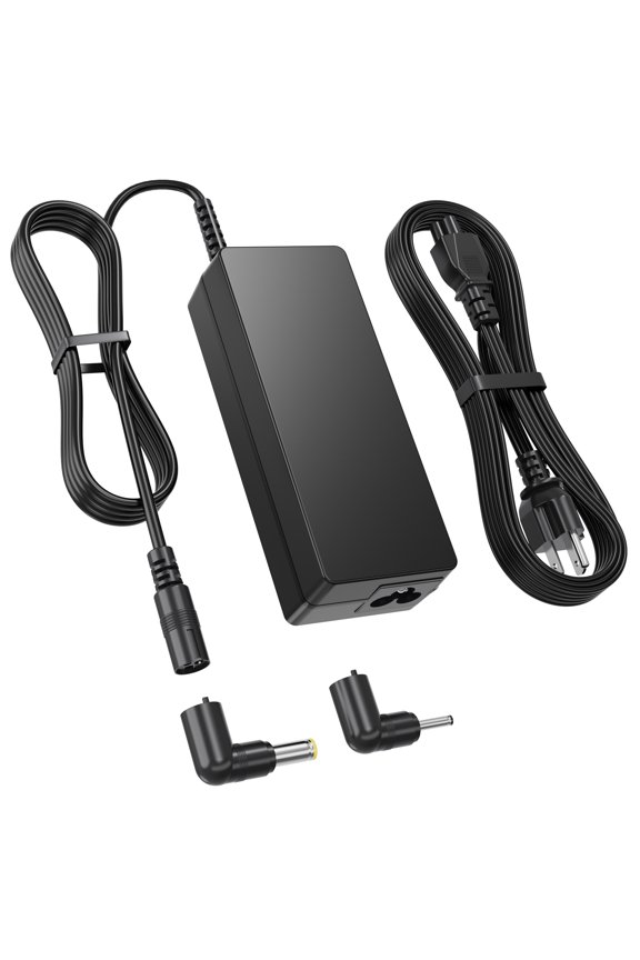 65W 45W Charger for Acer Aspire Series Laptop Adapter 2 in 1 Compatible with Both 5.5 * 1.7mm and 3.0 * 1.1mm Power-Supply Cord 19v 3.42A