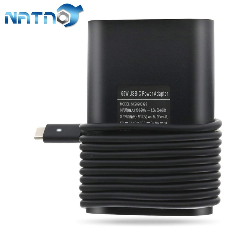 65W 45W USB-C Charger AC power adapter for Dell inspiron 13 7306