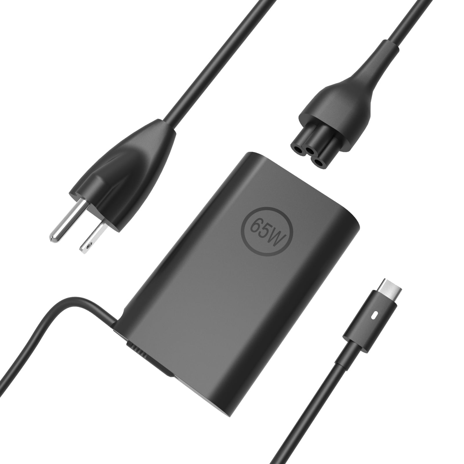 65W 60W USB-C Charger for Dell Laptop: Dell Latitude 5540 5530 5430 7430 7440 5440 5420 3540 3440 5520 7420, for Dell Inspiron 14 7420 7425 16 7620 2-in-1 XPS 13 Chromebook 3110 Type C AC Power Cord