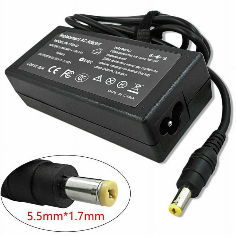 65W AC Adapter Charger For Acer SB220Q SA230 IPS LED Monitor Power 