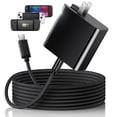 thumbnail image 1 of 65W Fast Charger for Steam Deck, Switch 2 2025 & ROG Ally - PD3.0 Foldable AC Adapter with 6.6FT USB C Cable, Switch 2 Charger Support TV Dock, PS Console, 1 of 6