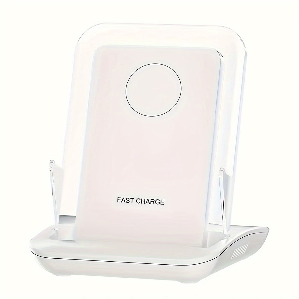 65W Fast Wireless Charging Station with Speaker & Phone Stand - 15W Qi ...