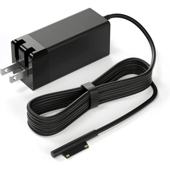 65W GaN Surface Pro Charger for Microsoft Surface Pro 8,7+,7,6,5,4,3,X, Replacement Charger for Microsoft Windows Surface Book 3, 2, 1, Surface Go, Surface Laptop, 8.2FT