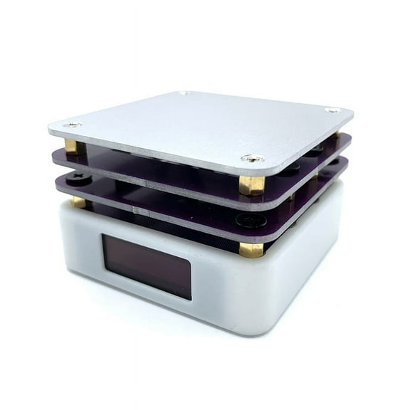 65W Hot Plate SMD Preheater Preheating Rework Station PCB Board Soldering Desoldering Heating Plate LED Repair Tool,1 x Heating table,As shown