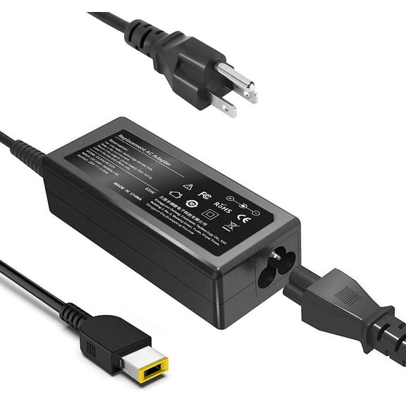 65W Laptop Charger AC Adapter for Lenovo Thinkpad T470 T470S T460 E531 E570 E560 L470 L460 L440 T440 T450 T540P X270 X250 X240 Ideapad S210 S500 S510P U430P Z410 Z510 Z710 Z580 S405 S410 K2450 K4350
